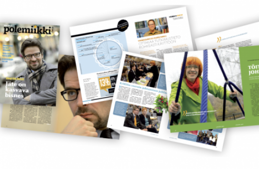 Polemiikki -lehden ilmoitusmyyjäksi Alma 360
