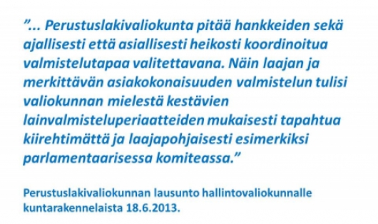 Polemiikki-uutiset – Kuntien ilmoitusvelvollisuus selvitysalueista ei olekaan sitova