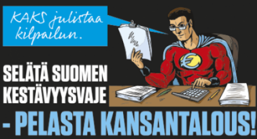 KAKSin kisa kestävyysvajeen taittamiseksi poiki kolme ehdotusta: Kuntalain asiantuntija Aulis Pöyhönen kirjoitti maakuntien itsehallintolain