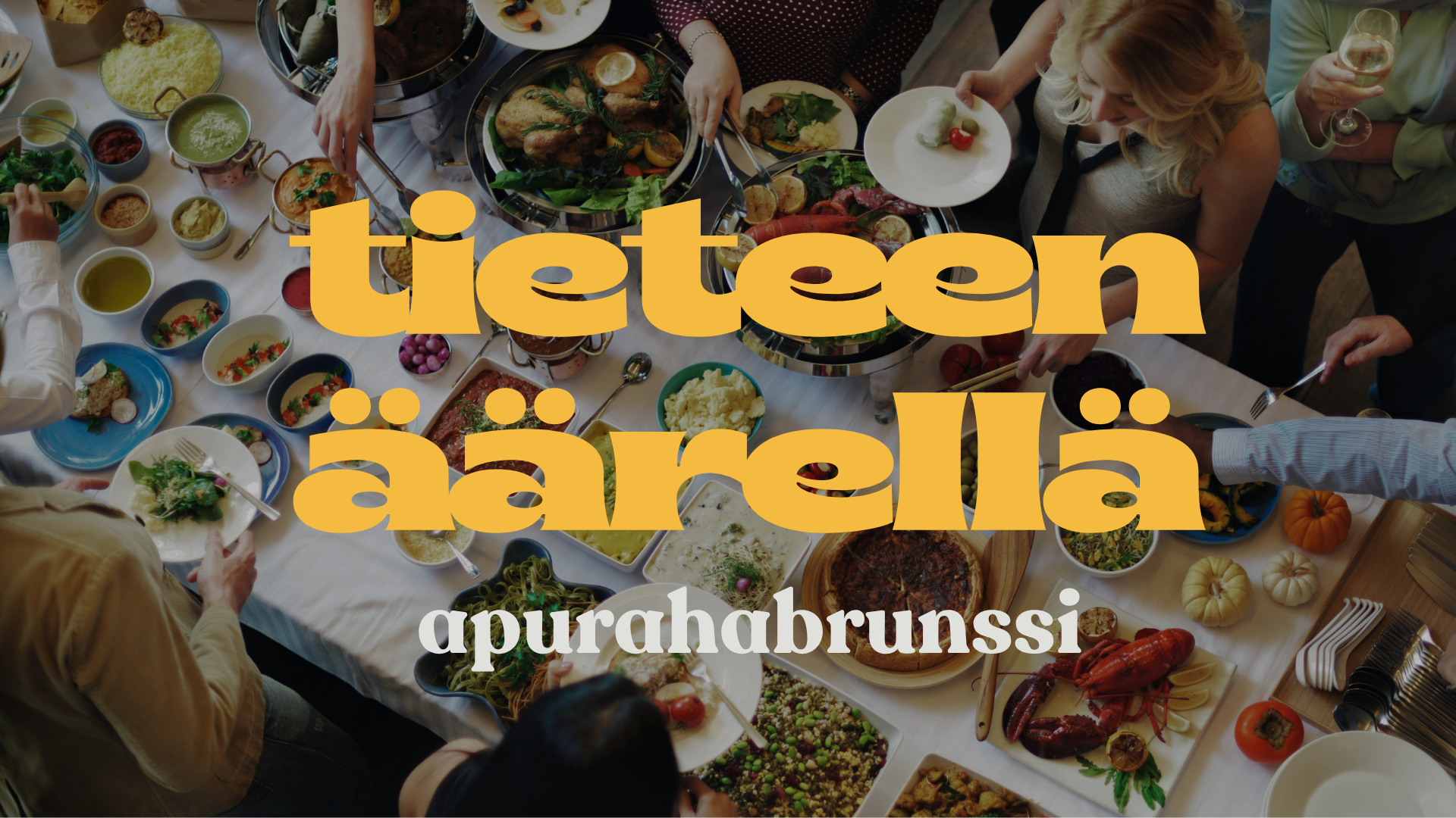 Tieteen äärellä -apurahabrunssi järjestetään ensimmäistä kertaa